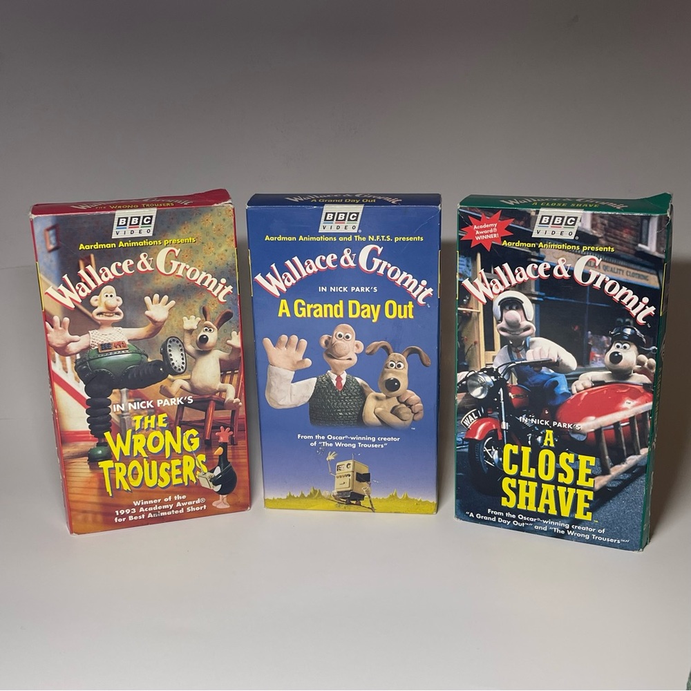 Wallace & Gromit VHS Collection - Multicolor